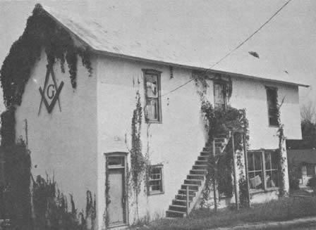 Old Lodge Hall, Moved up from Old Forsyth to New Forsyth